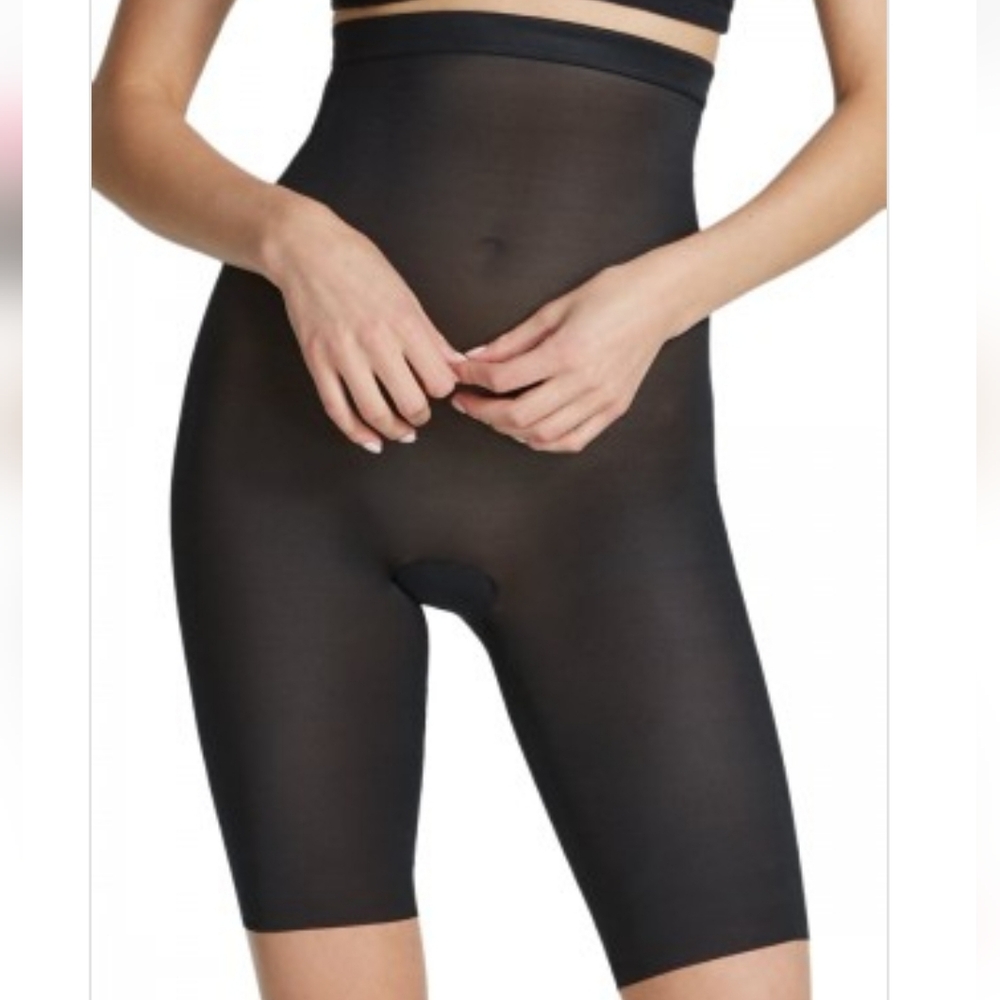 Commando Featherlight Control Long Shorts Black Size XS